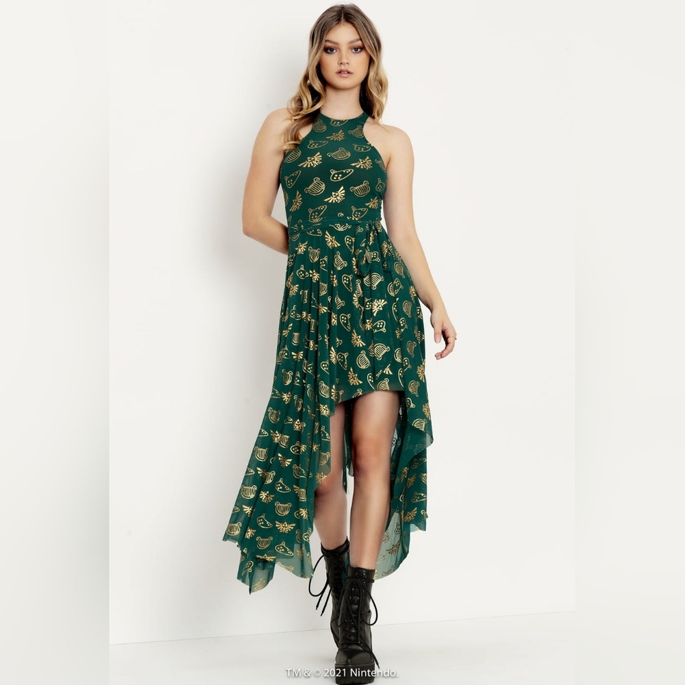 Rare blackmilk × legend of zelda Magic Music Sheer Dance Student Dress size S